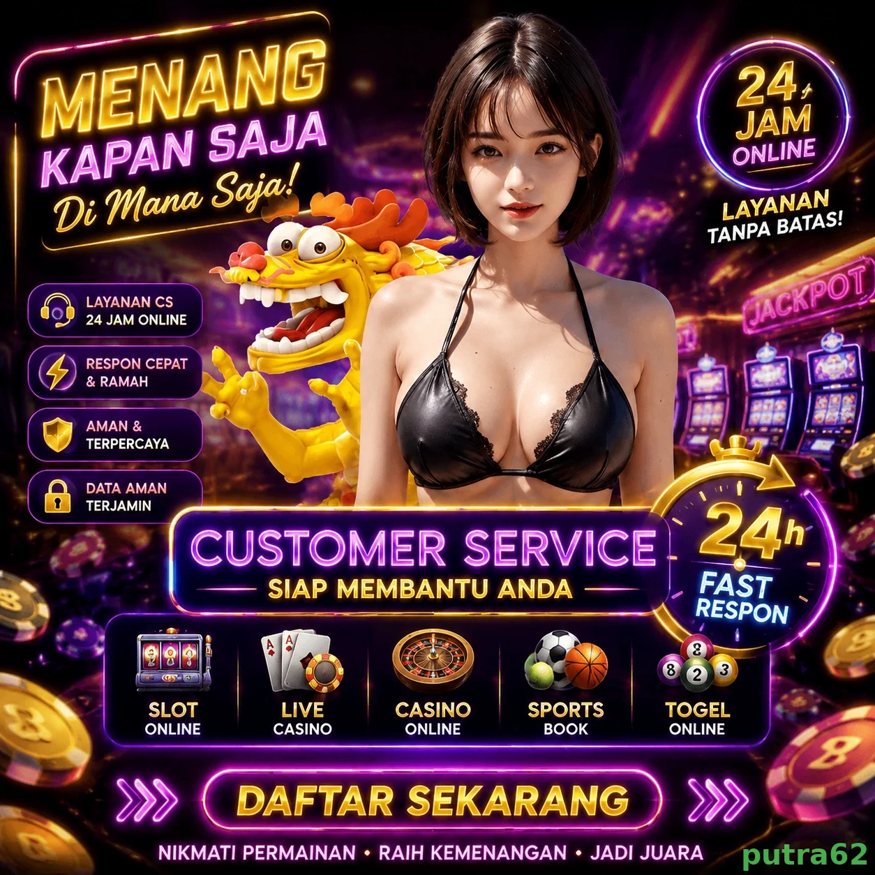 Berbagai Jenis Permainan yang Tersedia di putra62
